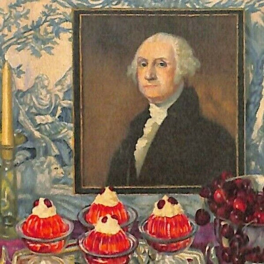 c1924 Jell-O Dessert Recipe Booklet 18pp.w/ George Washington