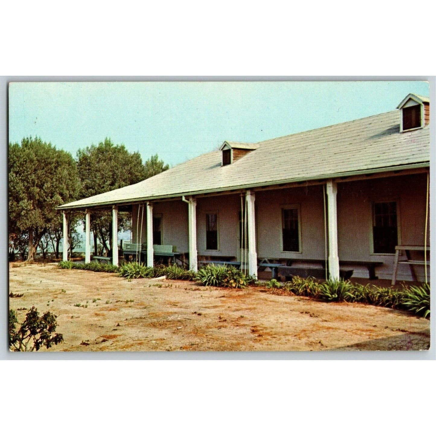 c1960's Yorba-Slaughter Adobe Chino, CA - Vintage Unposted Postcard