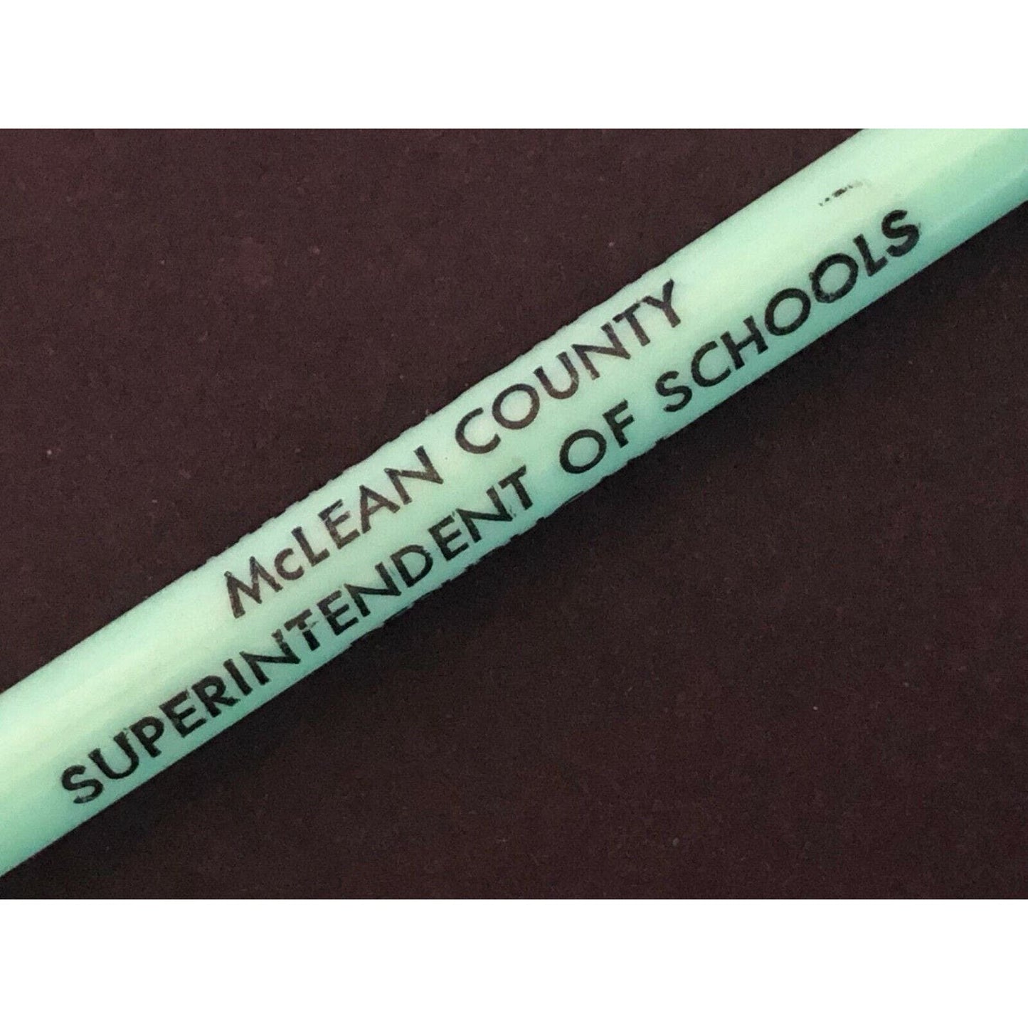 c1970's "Elect Raymond Caton McLean County Superintendent" Advertising Pen GC