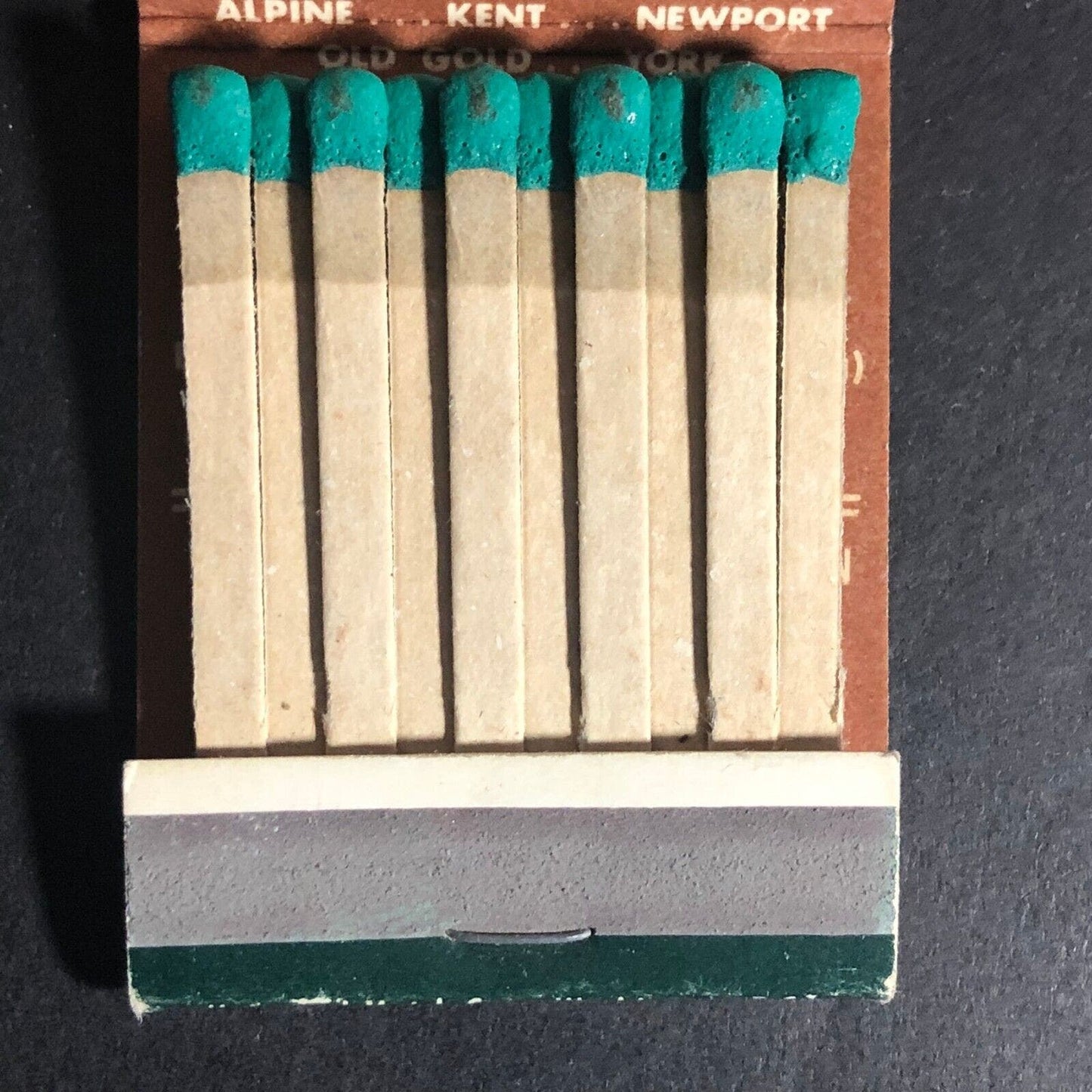 ITUW Tobacco Workers Union Full 20-Strike Matchbook c1950's-60's VGC Scarce