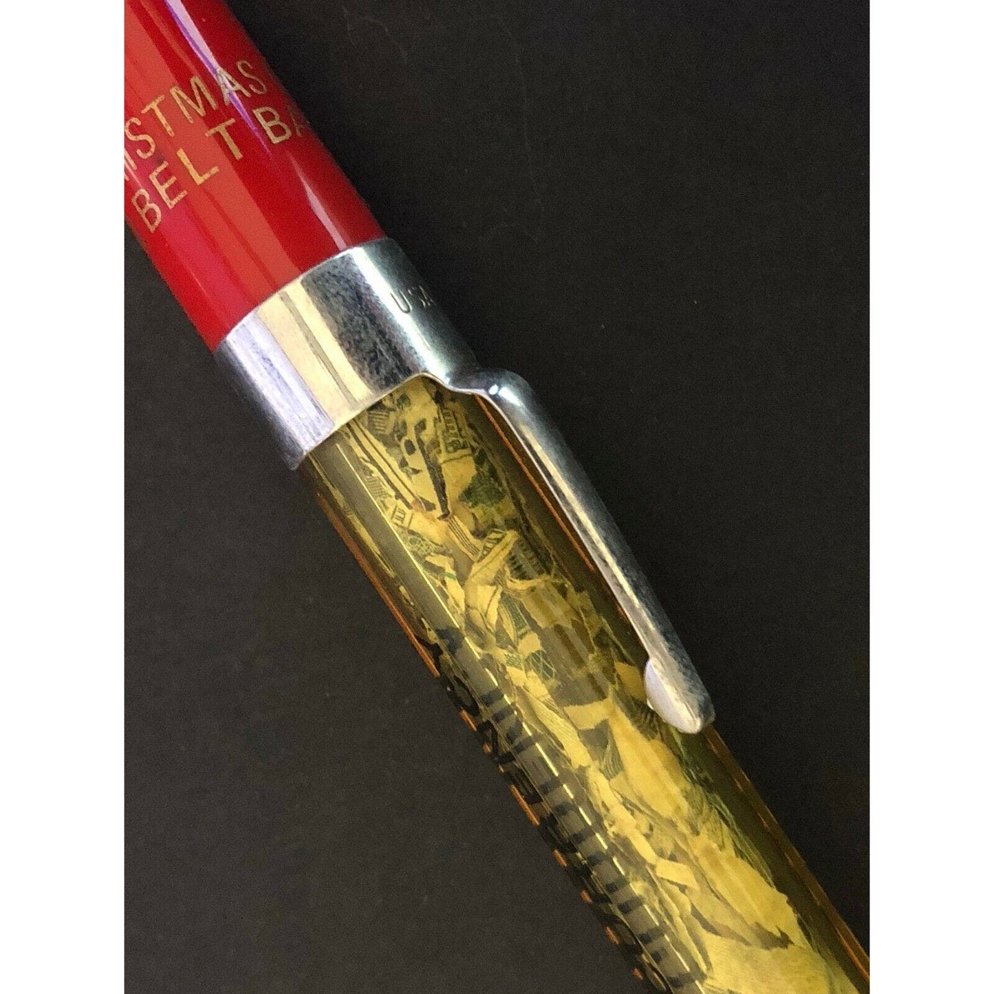 1980 $2,000 Shredded Currency Pen - Corn Belt Bank - Bloomington, IL ? VGC