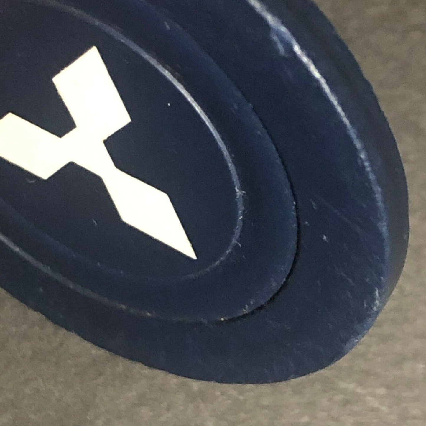 Vintage Monarch Blue Tri-Star Design Clay Poker Chip - Eisenstadt Collection