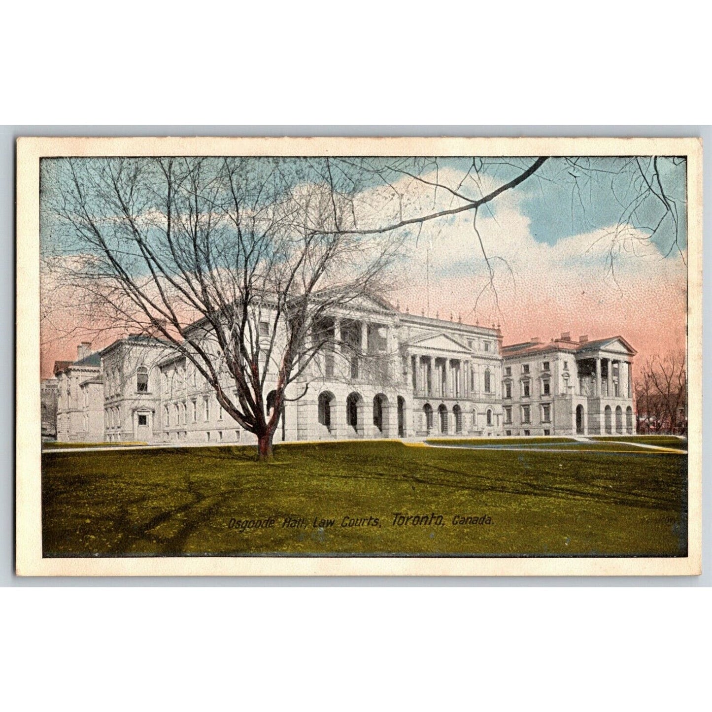 "Osgoode Hall, Law Courts, Toronto, Canada" - Vintage Postcard NP