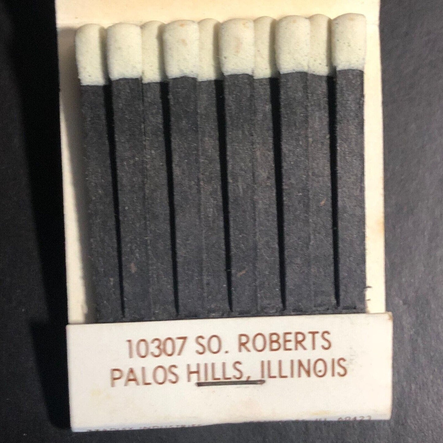 Zante Restaurant Palos Hills, IL Full Matchbook c1974-84