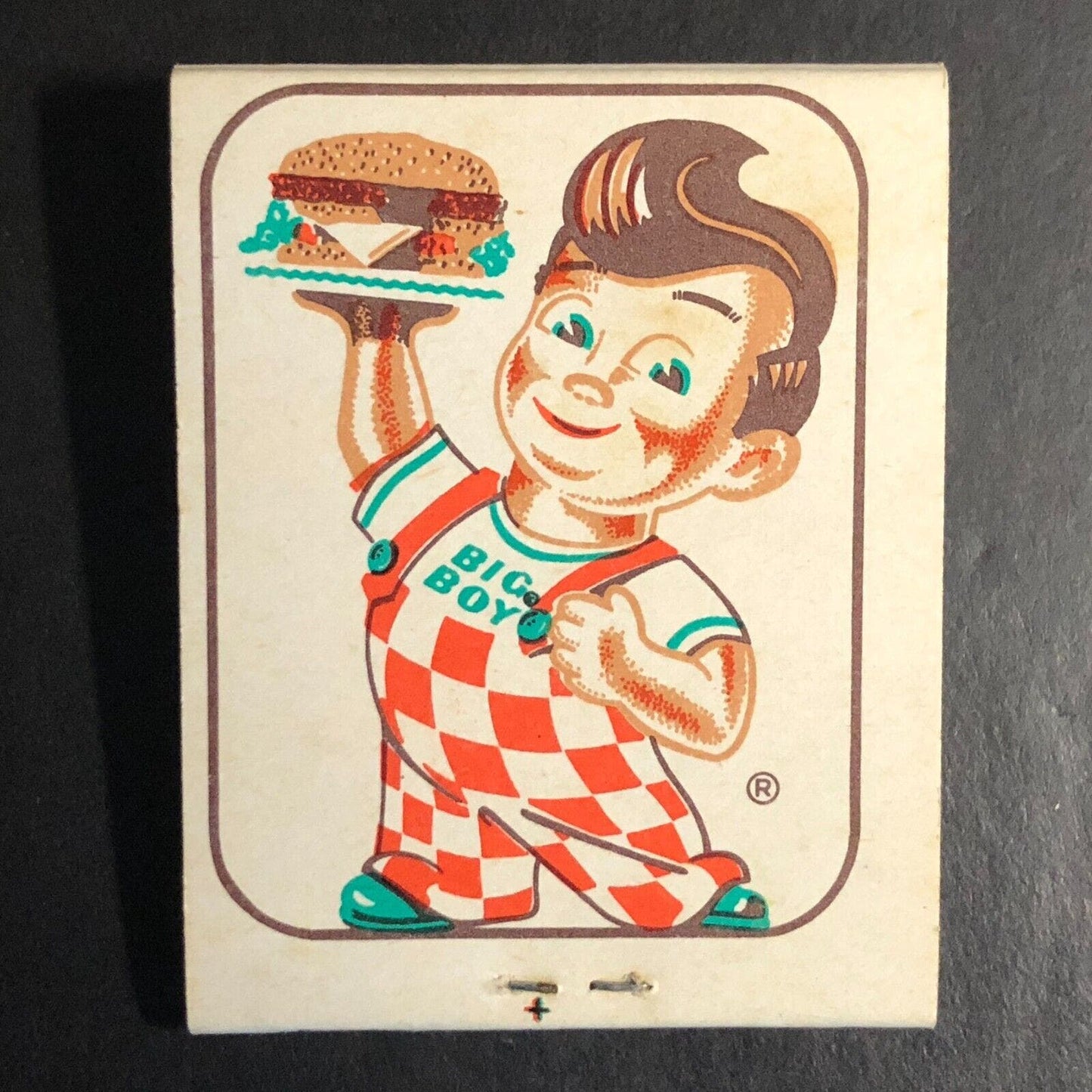 Big Boy Hamburger Restaurants Coast to Coast Full Matchbook c1956-68 VGC Scarce
