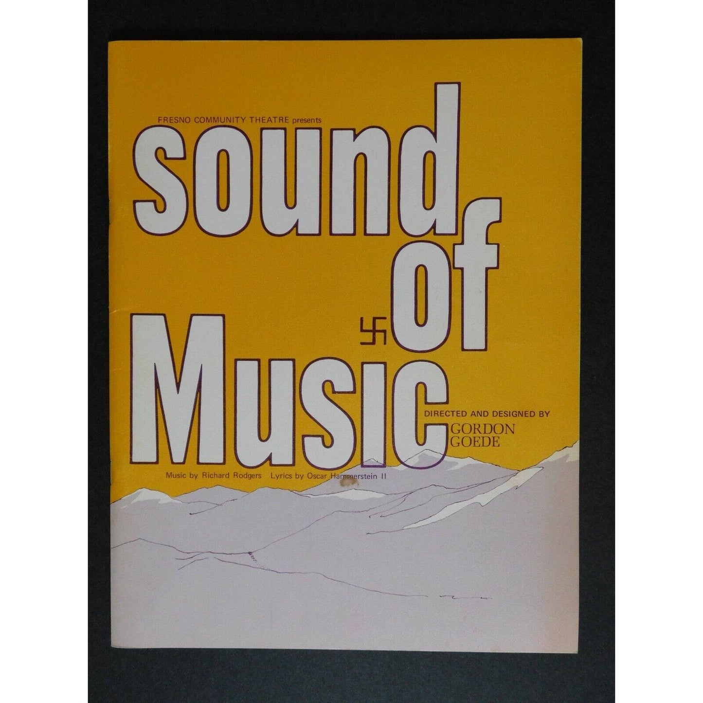 Fresno Community Theatre "Sound of Music" 40pgs. Program 1968