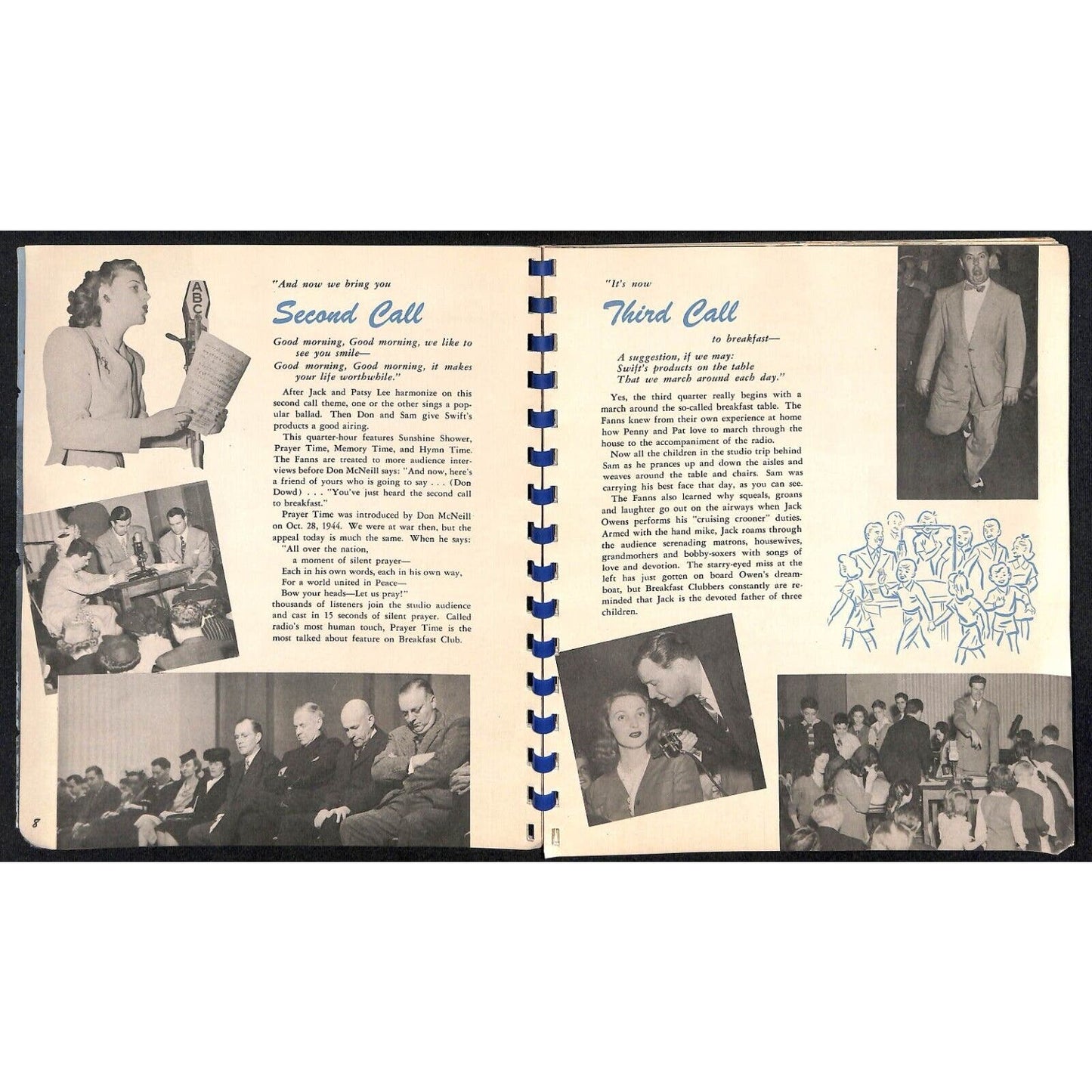 Don McNeil Breakfast Club 1947 Yearbook - (Morning Variety Radio Show)