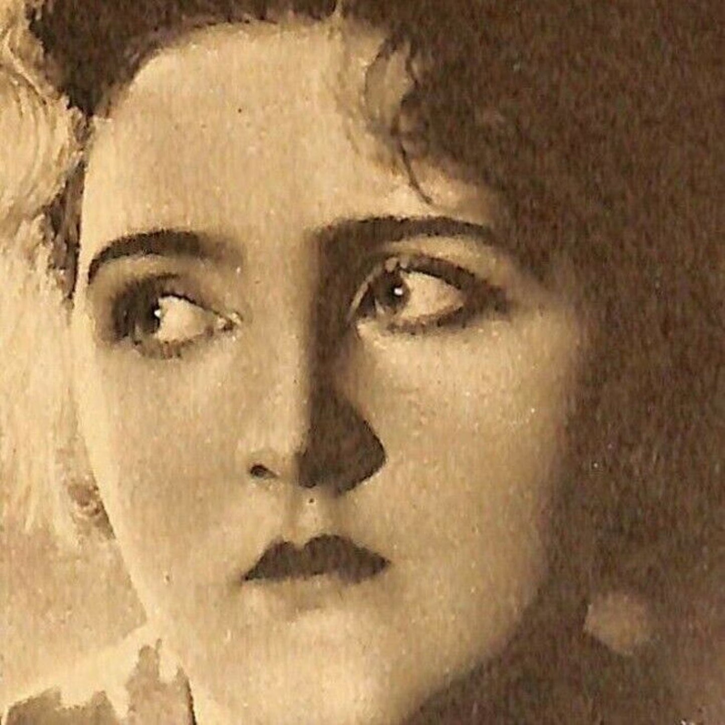 c1928 Vintage Russian Art Stage / Theatre / Screen Actress (4509)