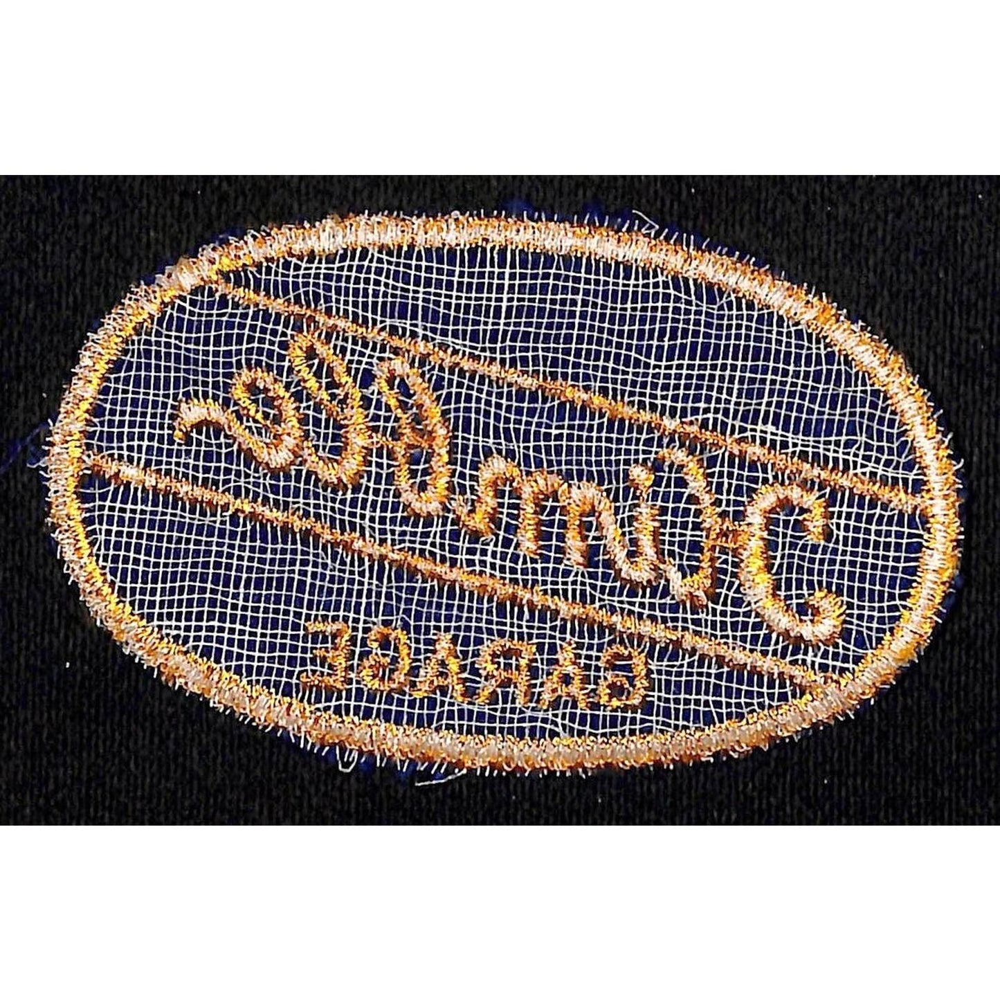 Himble Garage Vintage Embroidered Patch 2 1/4" x 3 3/4" c1950's-60's Scarce