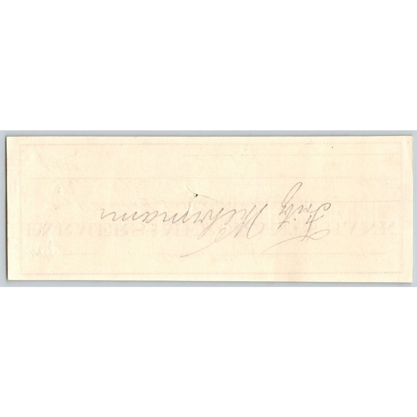 Lahoma, Oklahoma 1906 Territorial "Farmers and Merchants Bank" Check - Scarce