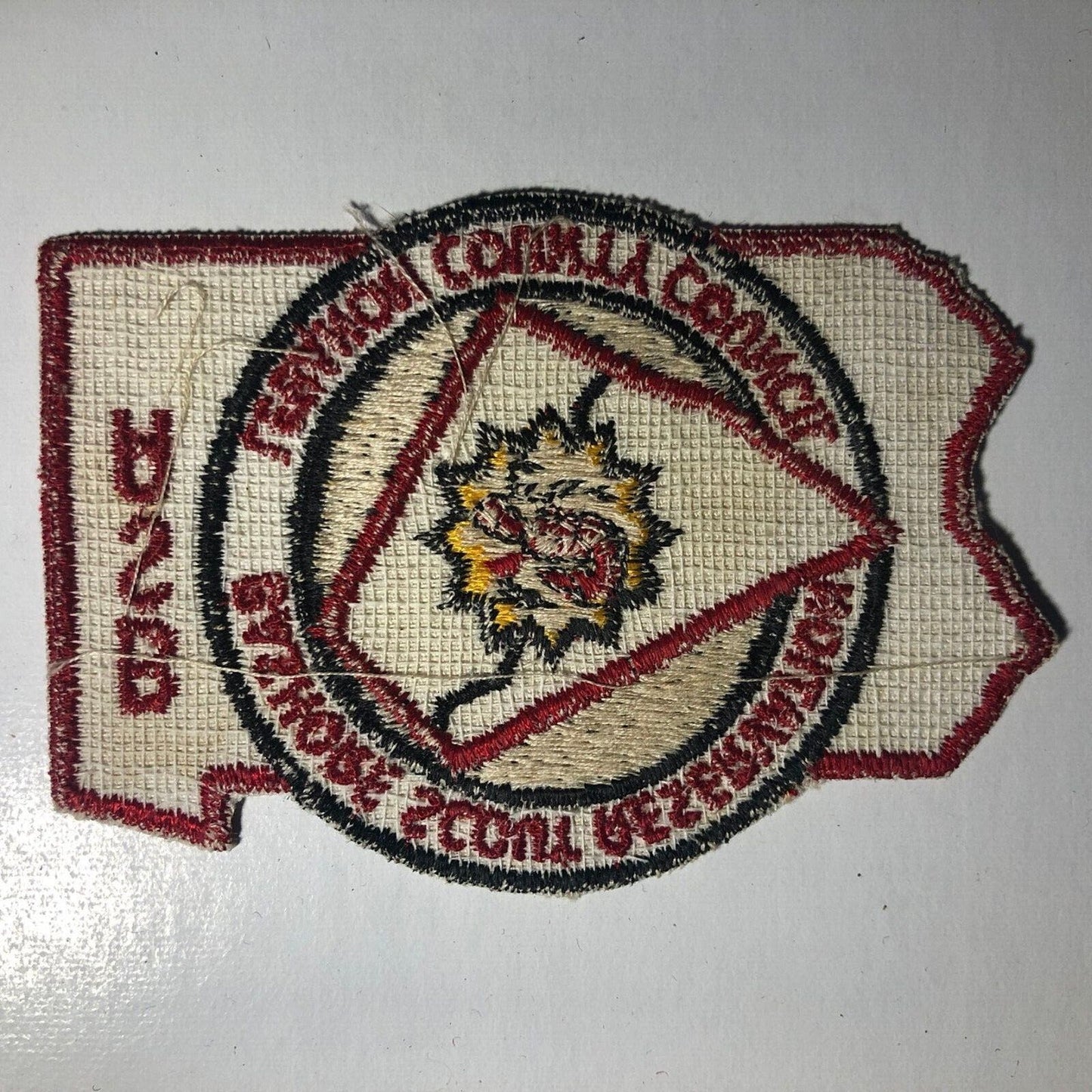 BSA Bashore Scout Reservation Lebanon County Embroidered Patch - c1960's-70's