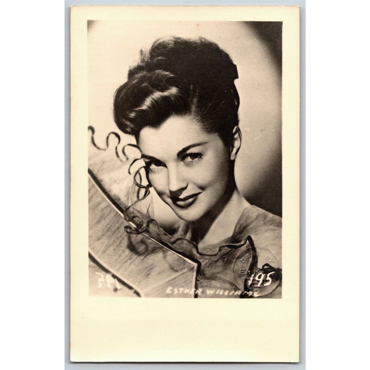 Esther Williams Leading Lady Postcard-like Card - Ken Prag Coll. VGC