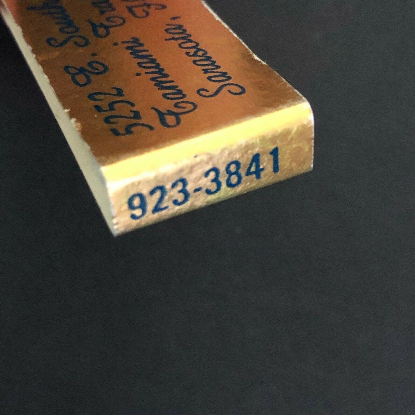 c1970's-80's 10 Strike Matchbook "Incredibles Fine Foods & Wine" Sarasota, FLA