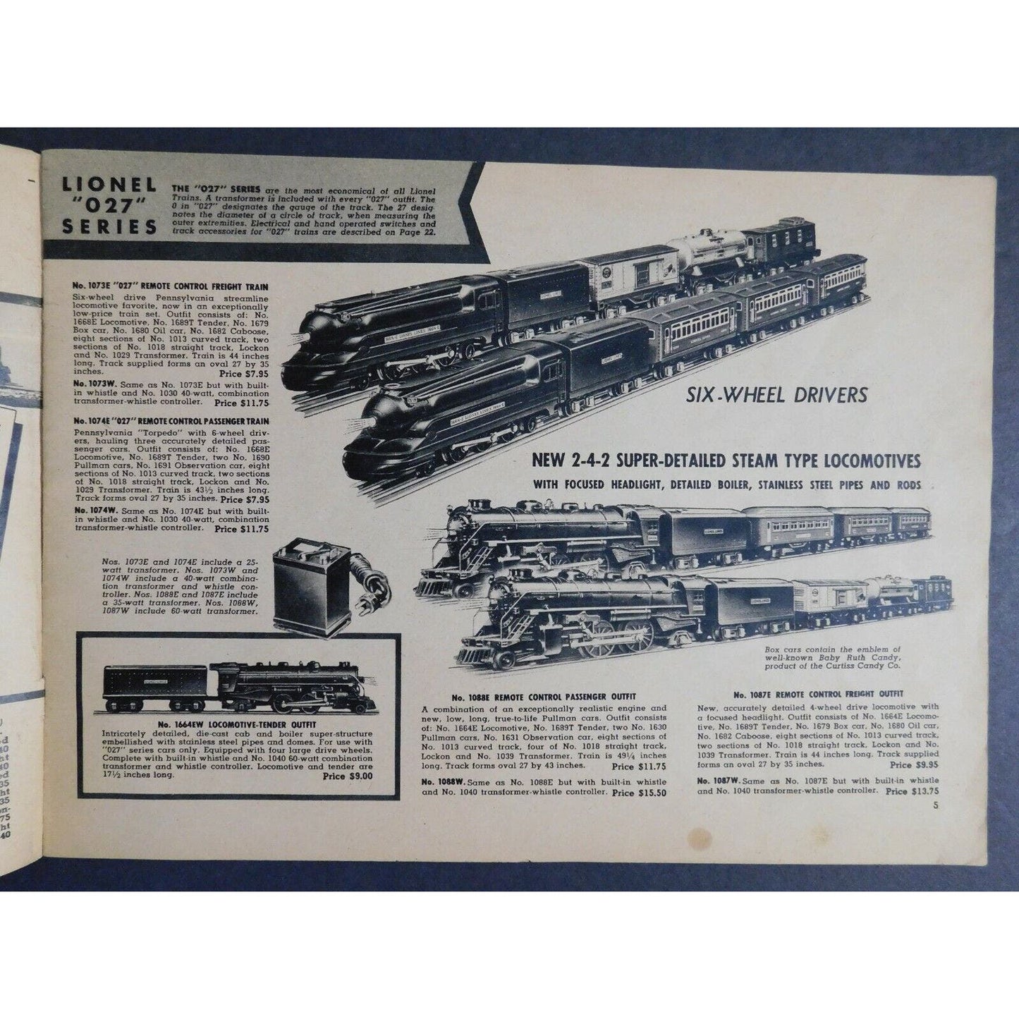 Scarce Original 1938 Lionel Electric Trains Catalog 30 pgs. Gary Nelson Coll.