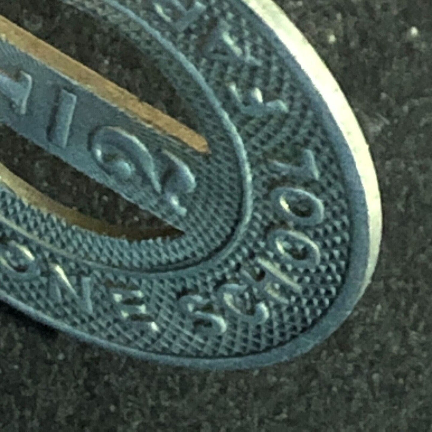 Kingston City Transp. Corp. (NY) WM G/F ½ One School Fare Transit Token 20mm