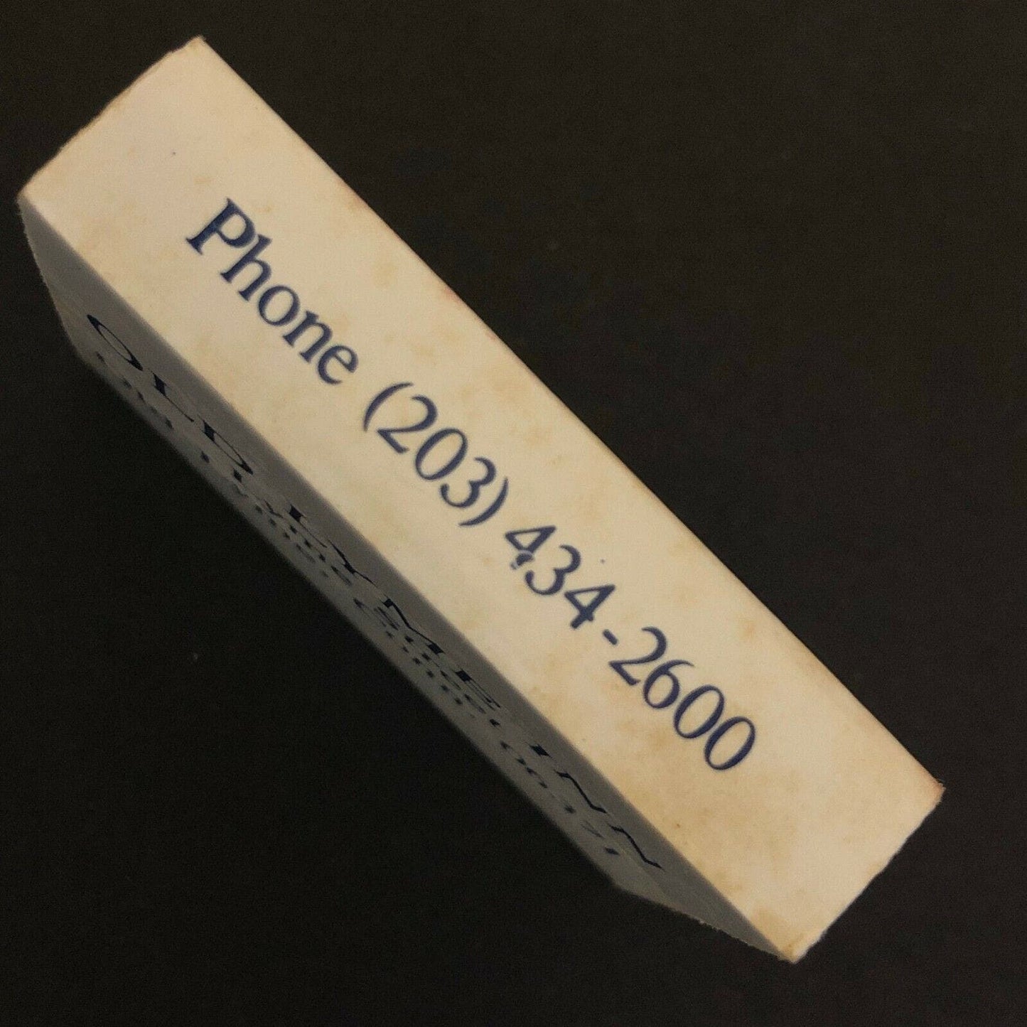 c1960's-70's Wooden Matchboxes / Matchbooks - Old Lyme Inn CONN. 06371 VGC