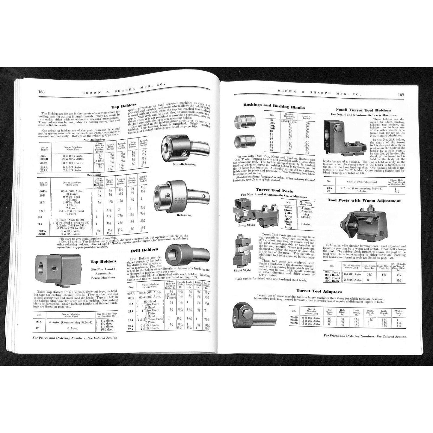 1951 Brown & Sharpe Small Tool Catalog No. 35 - 220pp Mid-City Hardware Chicago