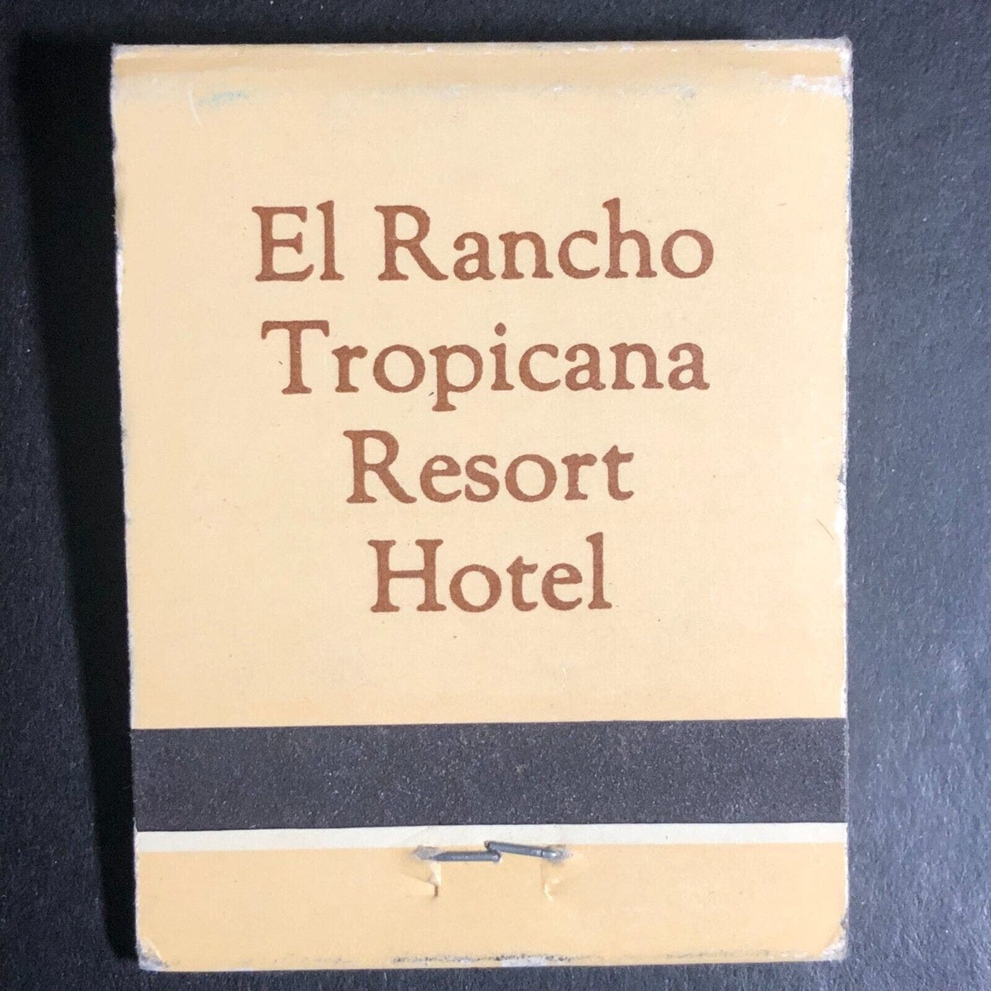 El Rancho Tropicana Resort Hotel Full Matchbook c1975-85