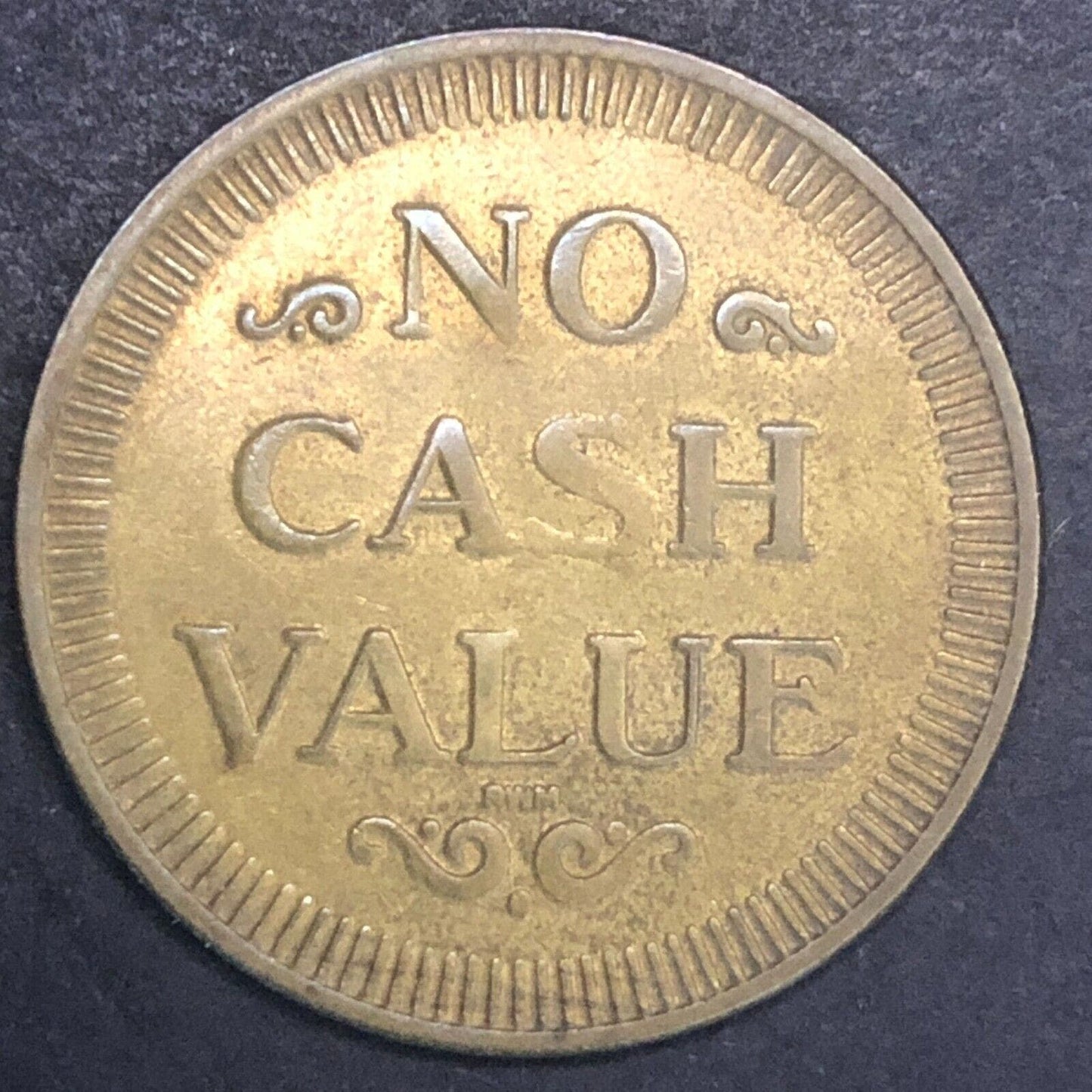 Iron Mike Master Pitching Machine Brass Token 28.5mm