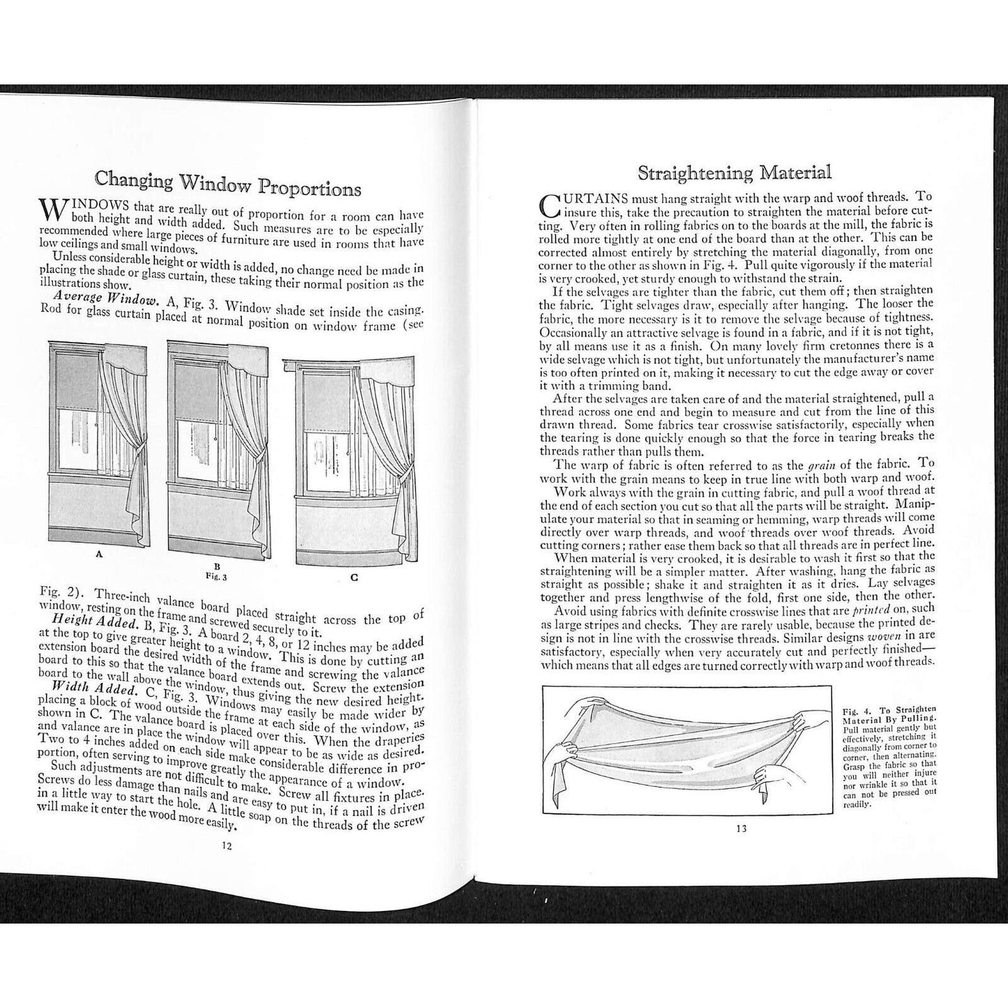How to Make Draperies The Modern Singer Way 1929 Booklet 64pp Singer Sewing VGC