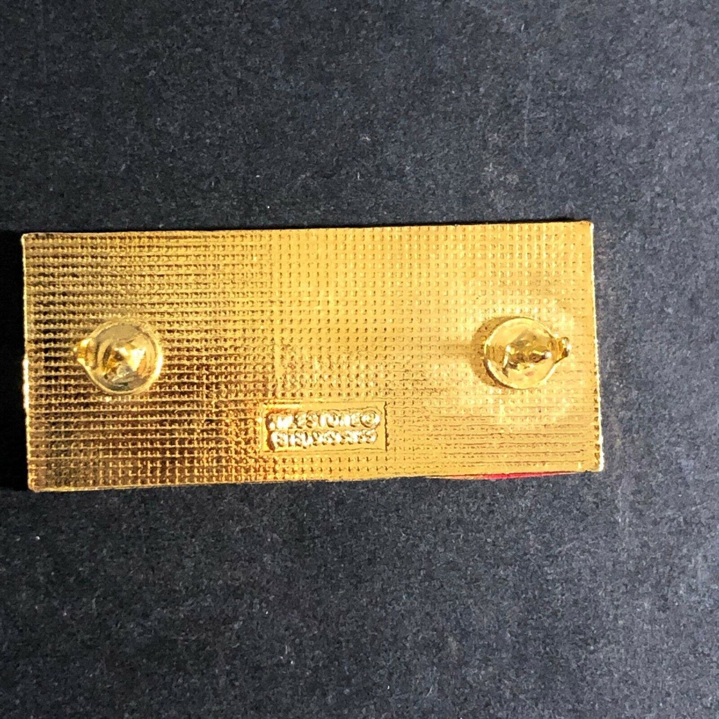 1989 ARCO / United Way Brass / Enameled lapel / Hat Pin - "Campaign"
