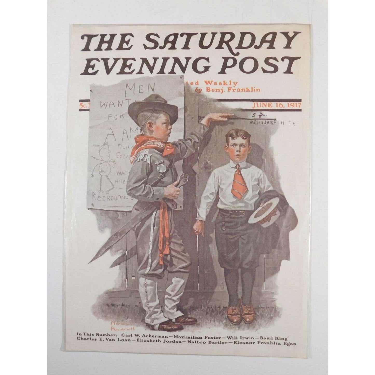 Complete 10/31/14 Saturday Evening Post + Cover Only 6/16/17 & Collier's 3/11/16