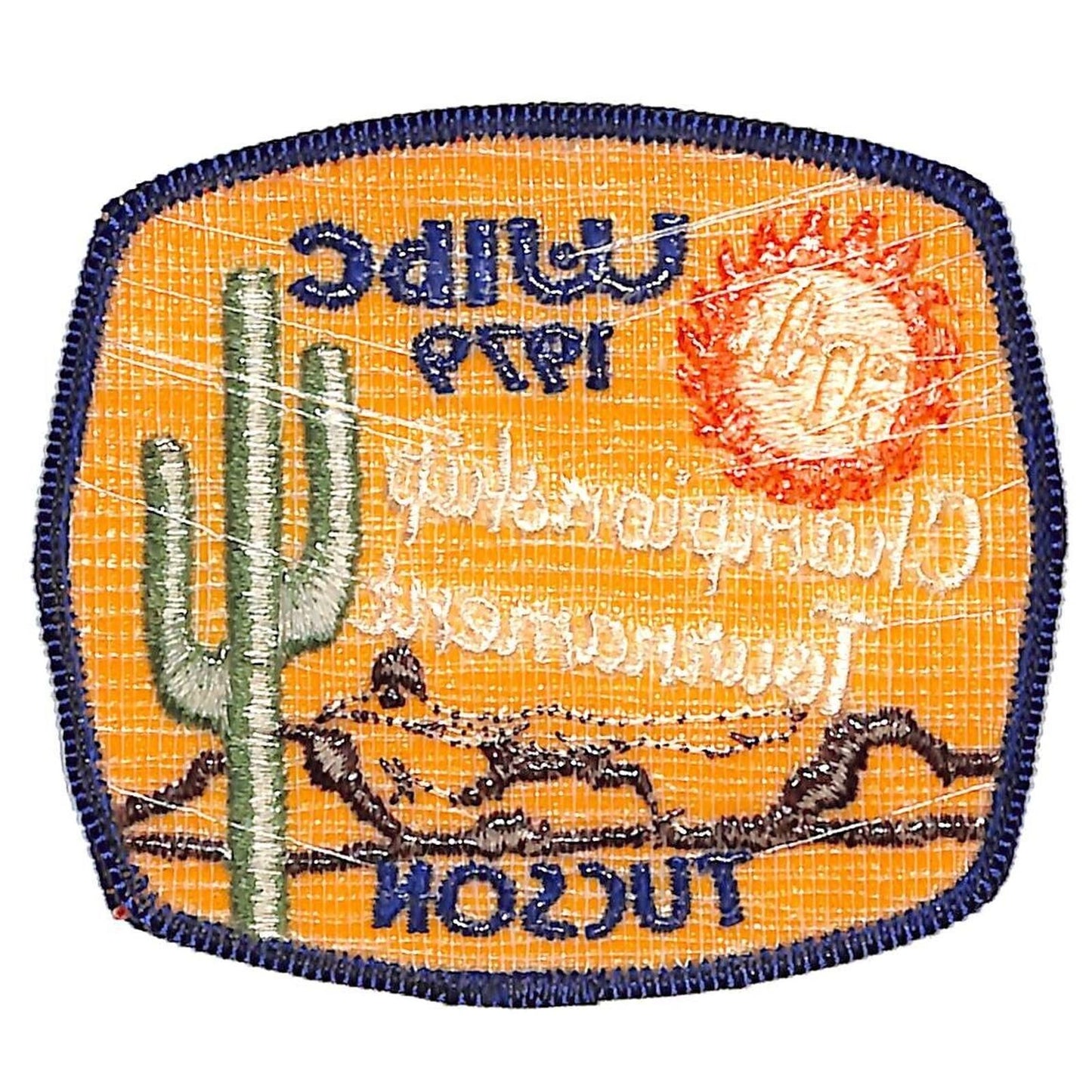 1979 Tucson 60th Championship Tournament WIBC Embroidered Bowling Patch