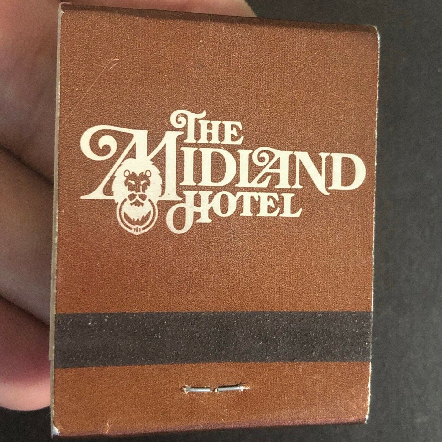 Vintage c1970's-80's Full Matchbook "The Midland Hotel" Chicago