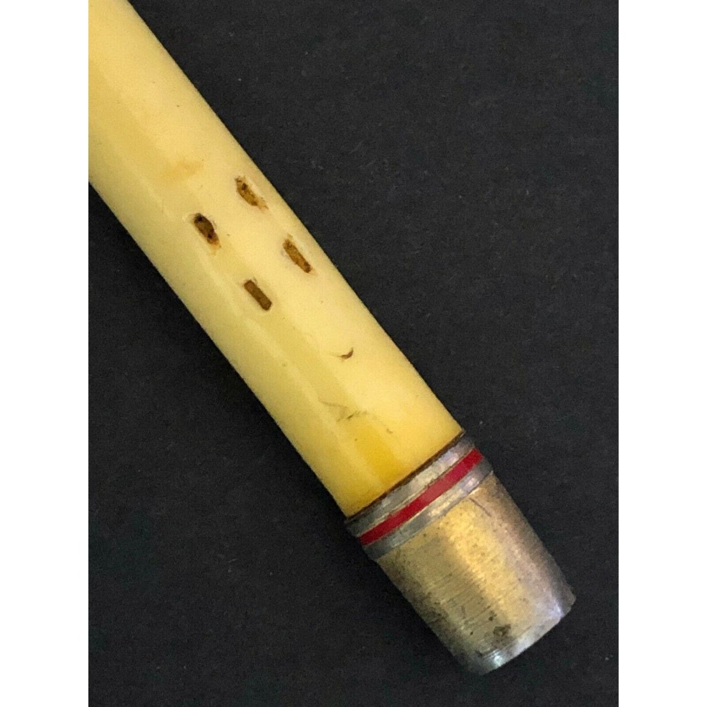 c1940's-50's "Hutcherson's Wheel Aligning" MacPherson, KS Advertising Pencil