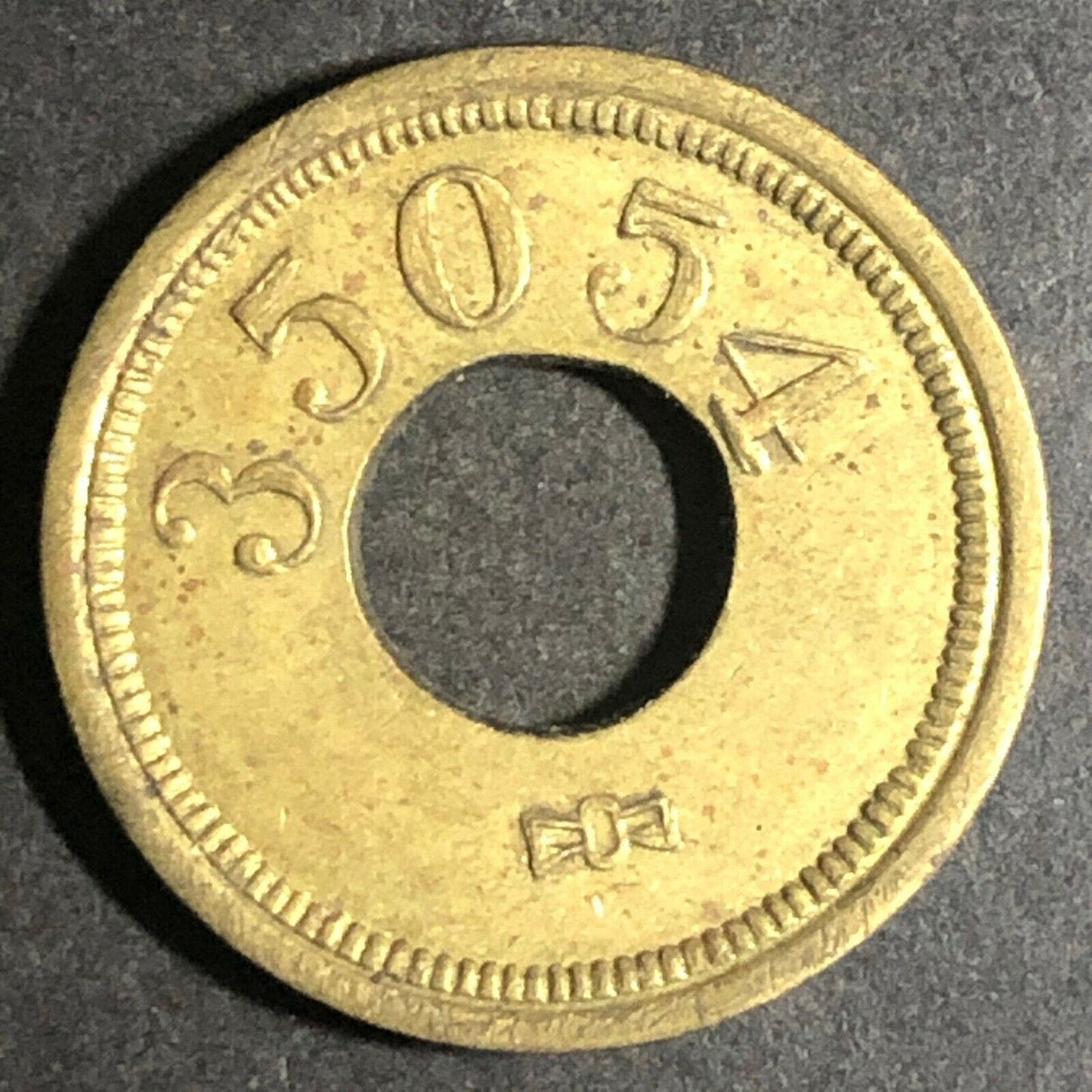 21mm Brass Vens Coupon Donut Token 35054