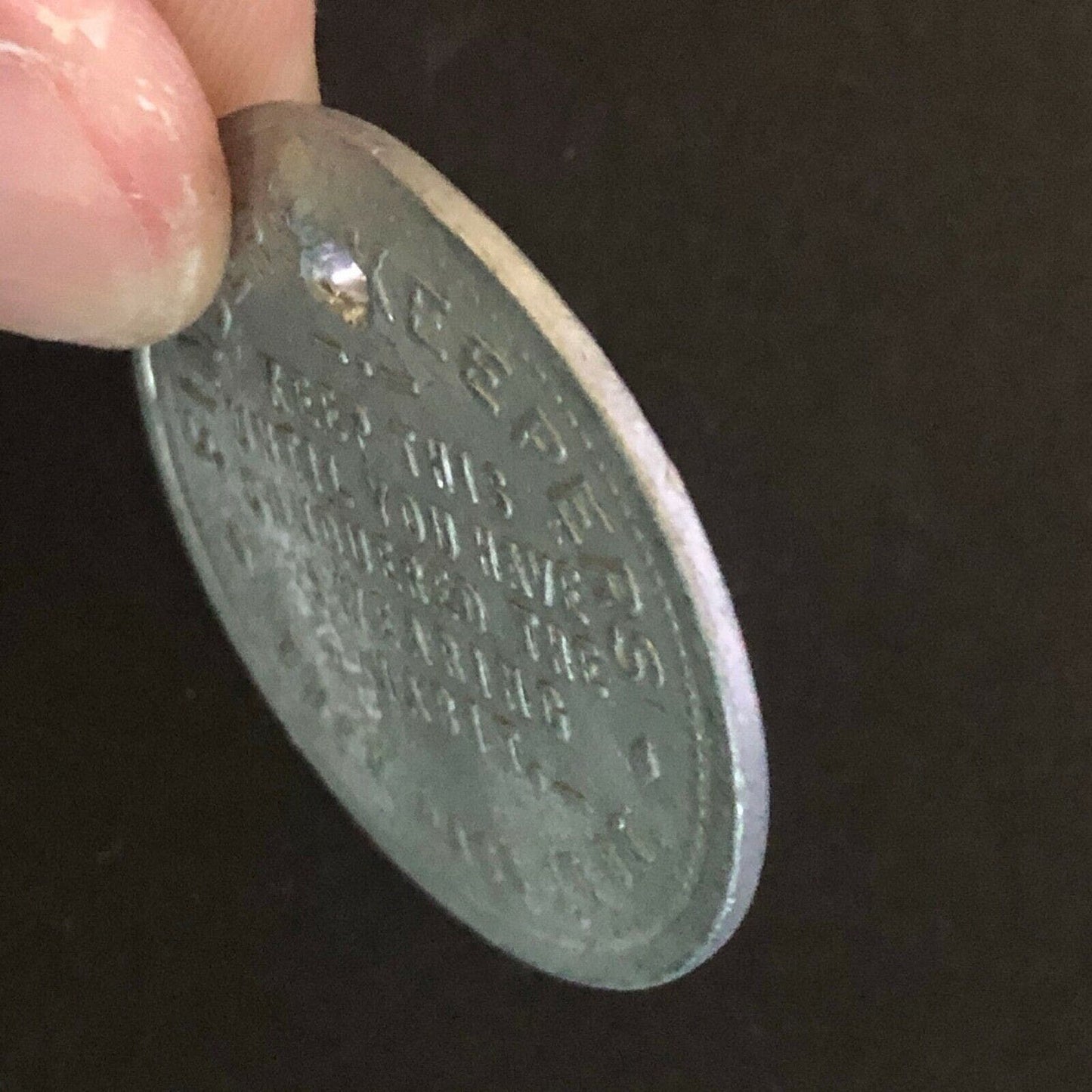 29mm Zinc? Finders Keepers - Anti-Swearing Token - Fauver Collection