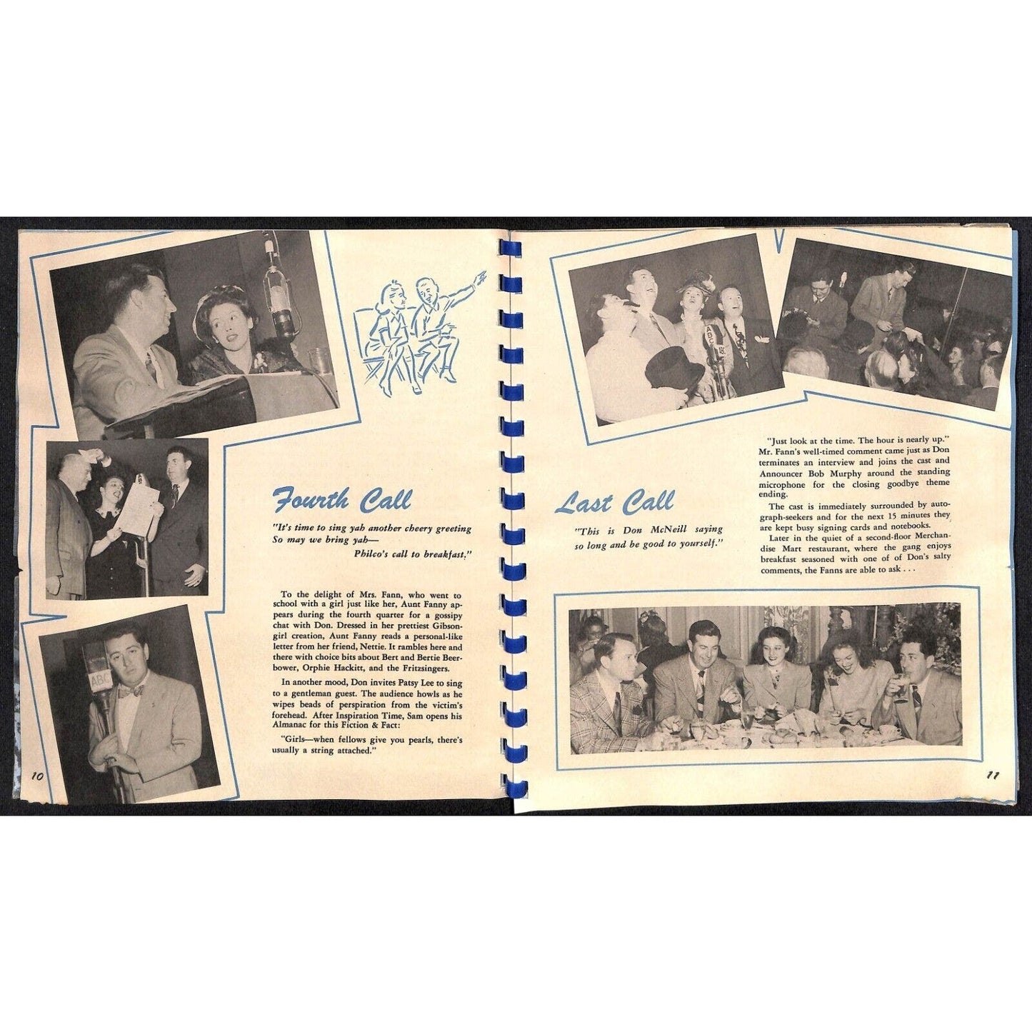 Don McNeil Breakfast Club 1947 Yearbook (Morning Variety Radio Show)