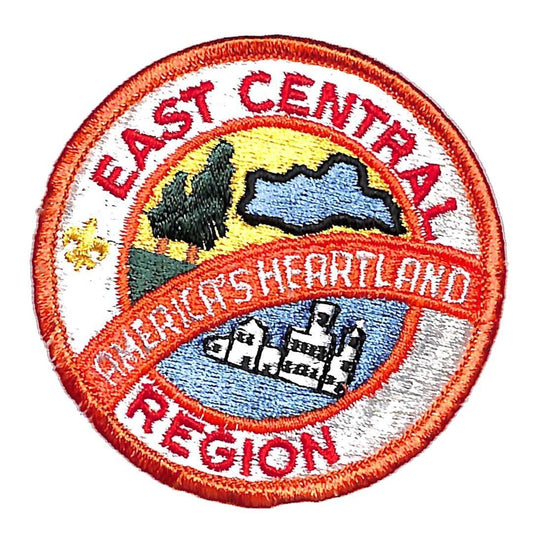 BSA Patch East Central Region "America's Heartland" / 3" dia.