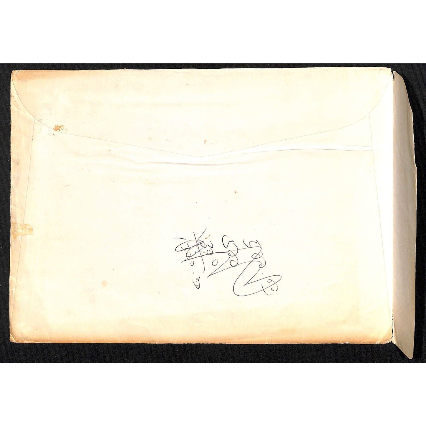 1952 American Airlines 100 Park Ave NYC Mailing Label on Large Envelope