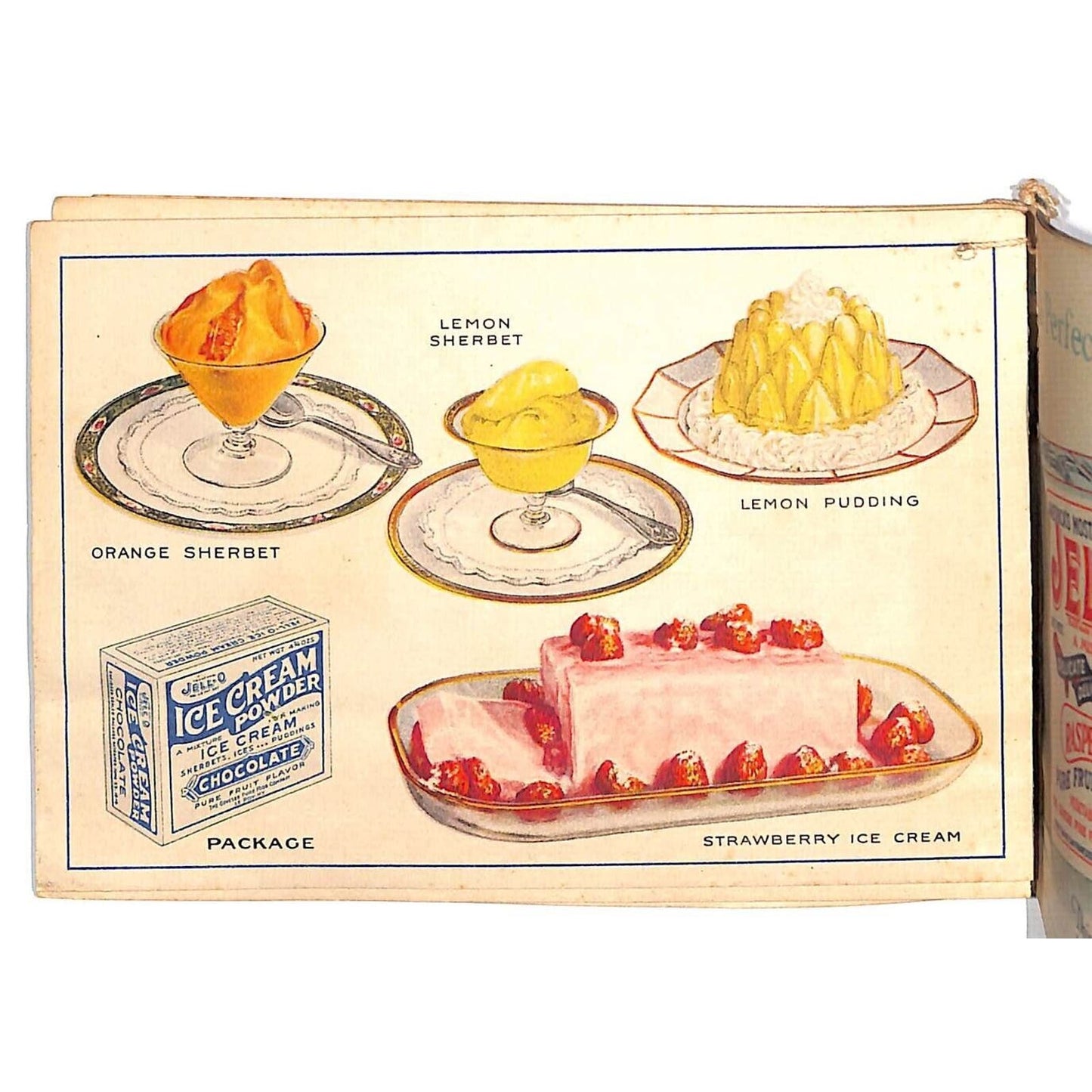 Jell-O Recipe Booklet "Polly Put the Kettle On" c1924 18pp. w/ Cats