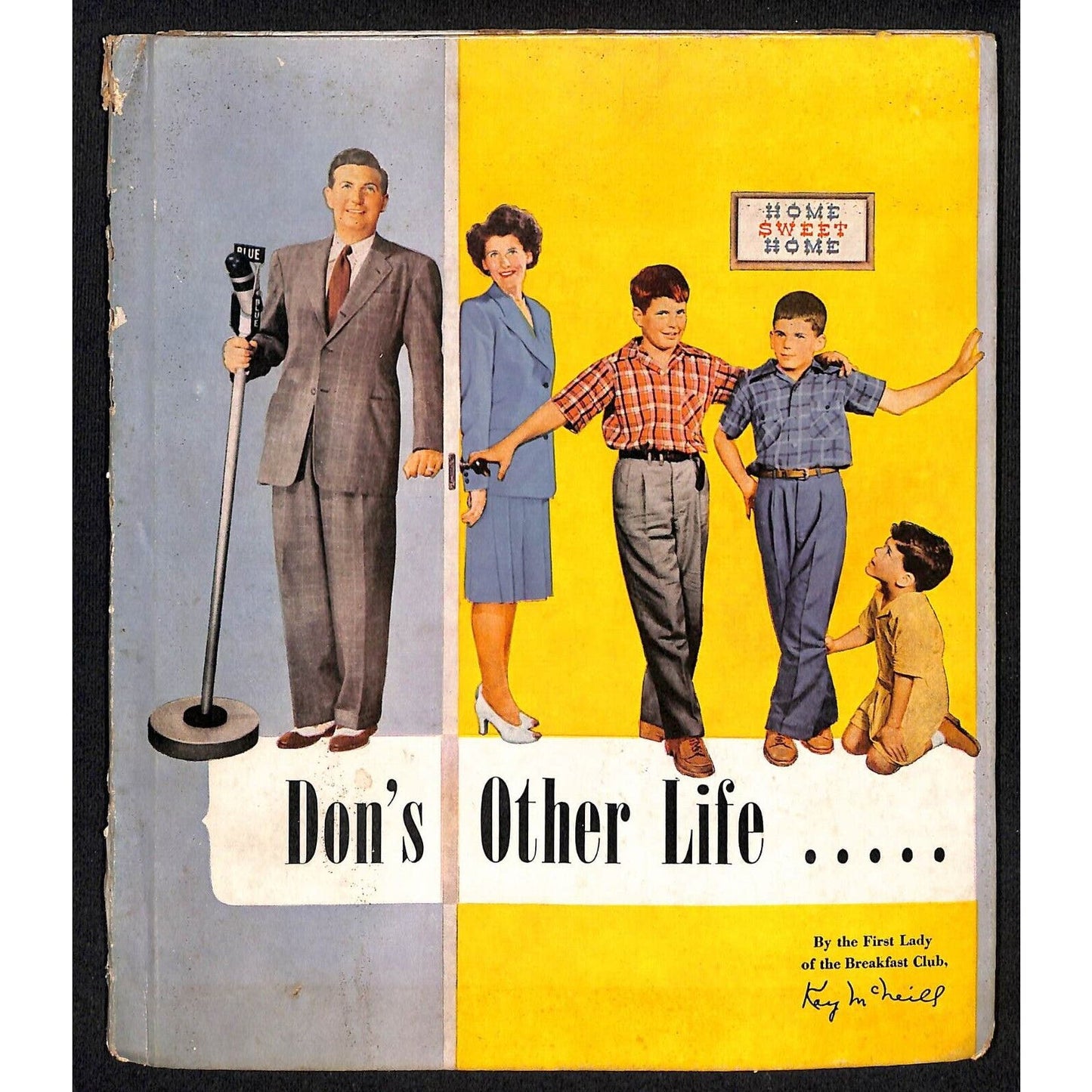 "Don's Other Life" HC Book (Don McNeil Morning Variety Radio Show) c1944