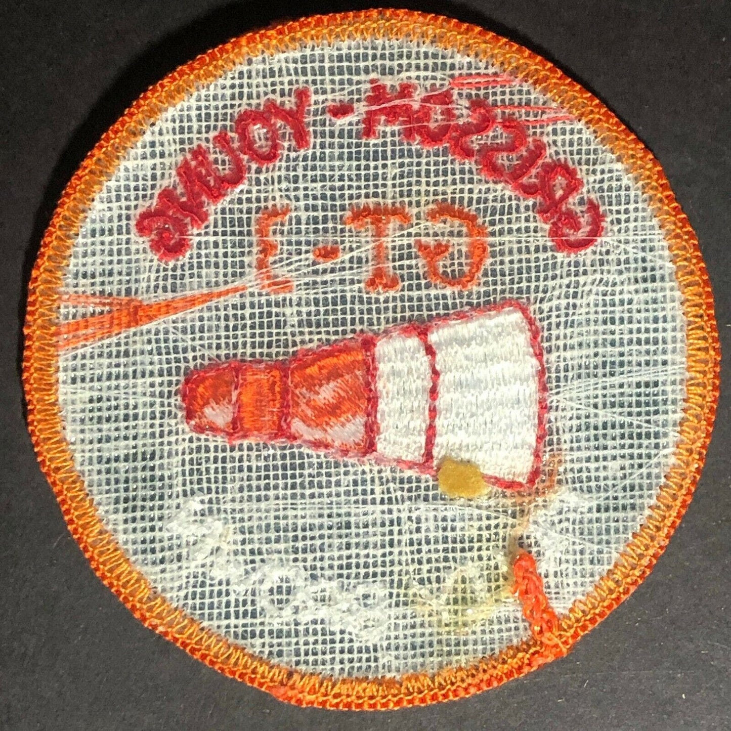 Vintage NASA Gemini GT-3 Molly Brown Grissom Young Embroidered Patch