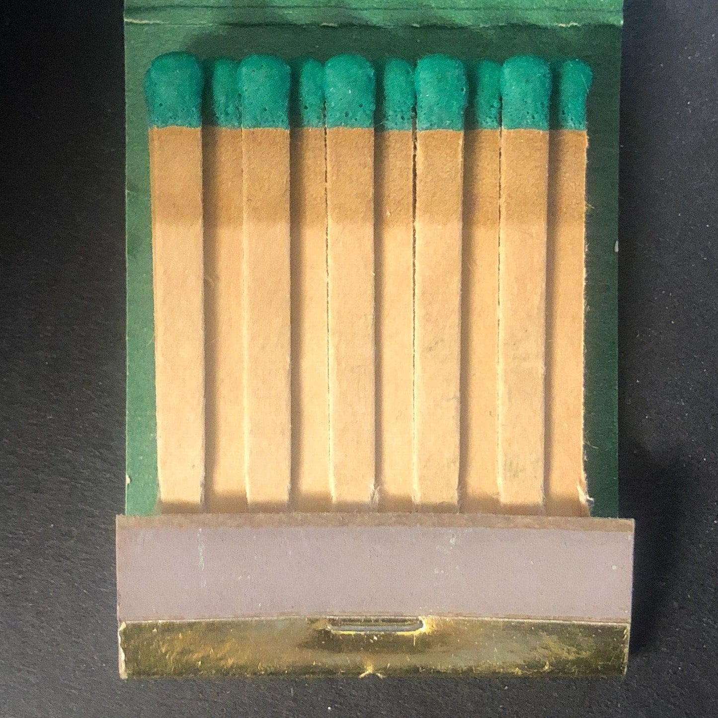 La Salle Bank Chicago Full Vintage Matchbook Foil c1960's VGC