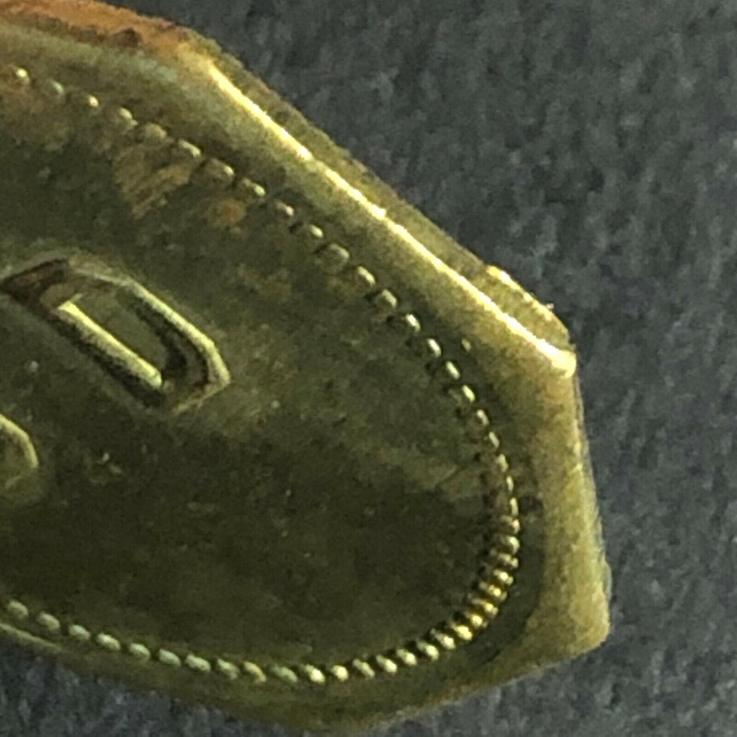 (John Doerr Lumber Wilmette, IL ?) "J.D." Token G/F 10c In Merch. 22.5mm
