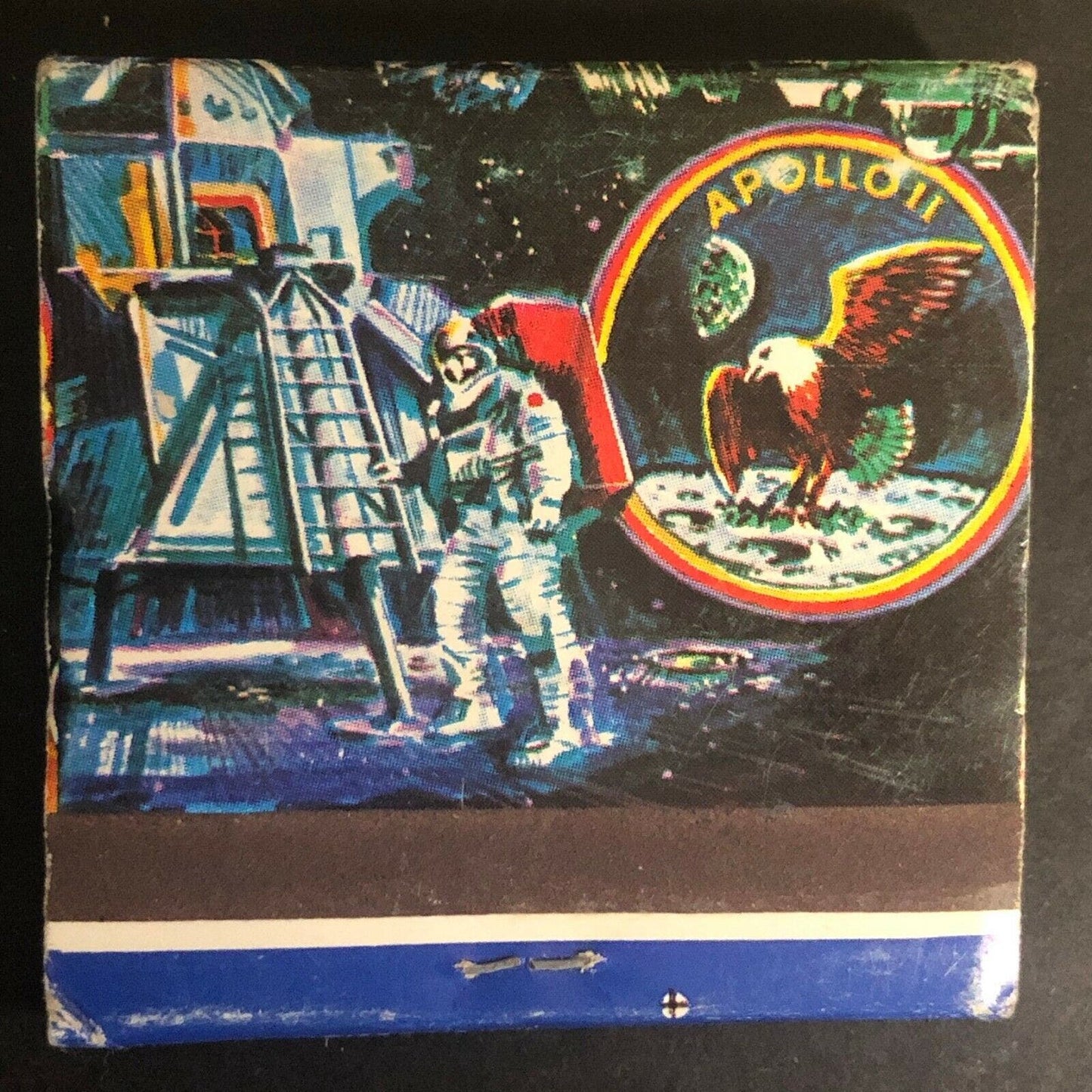 1975 Full Matchbook "Happy Birthday America" Apollo II / L.A. Federal Savings