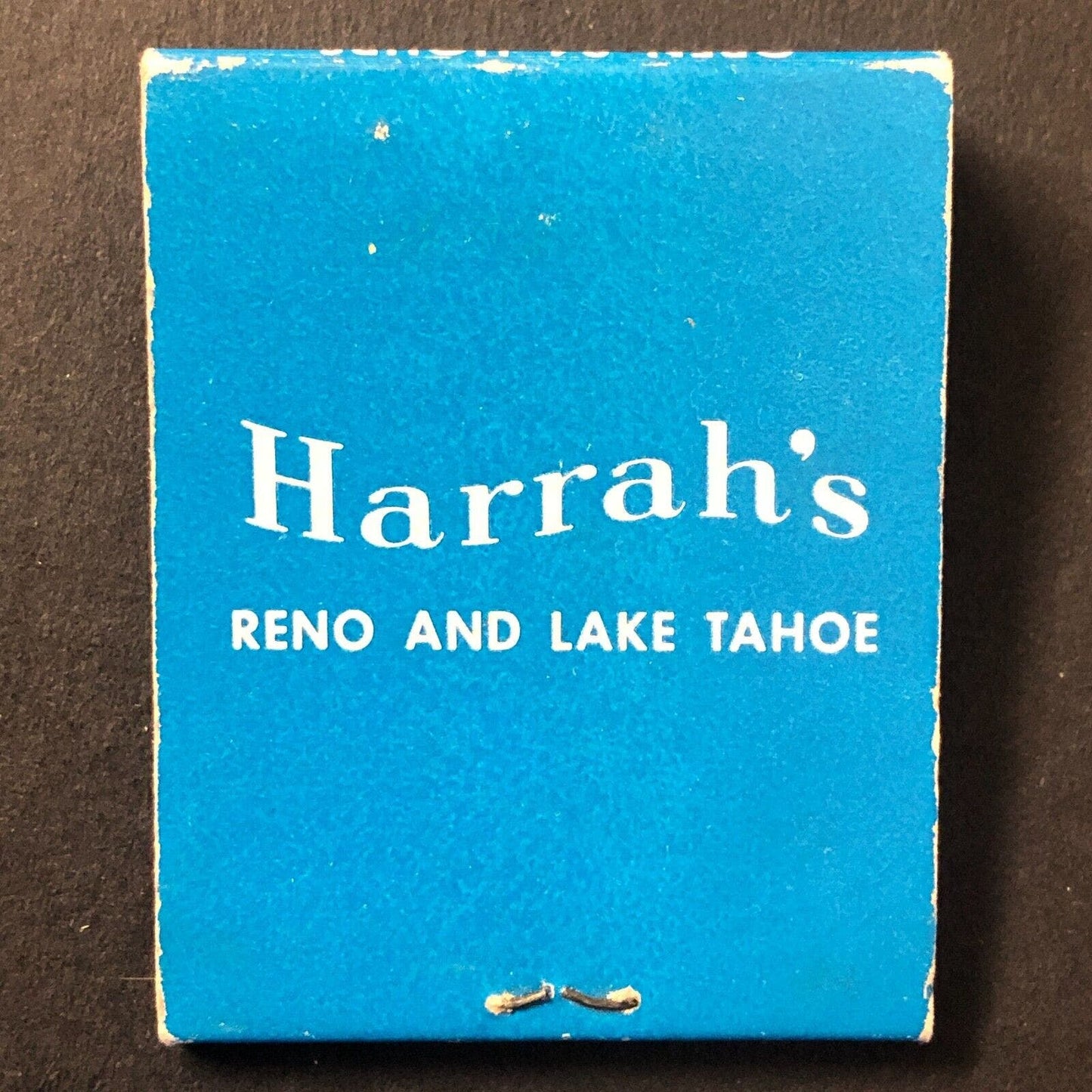 Harrah's Reno Lake Tahoe Full Matchbook Ostrich Swallows Slot Scarce c1960's