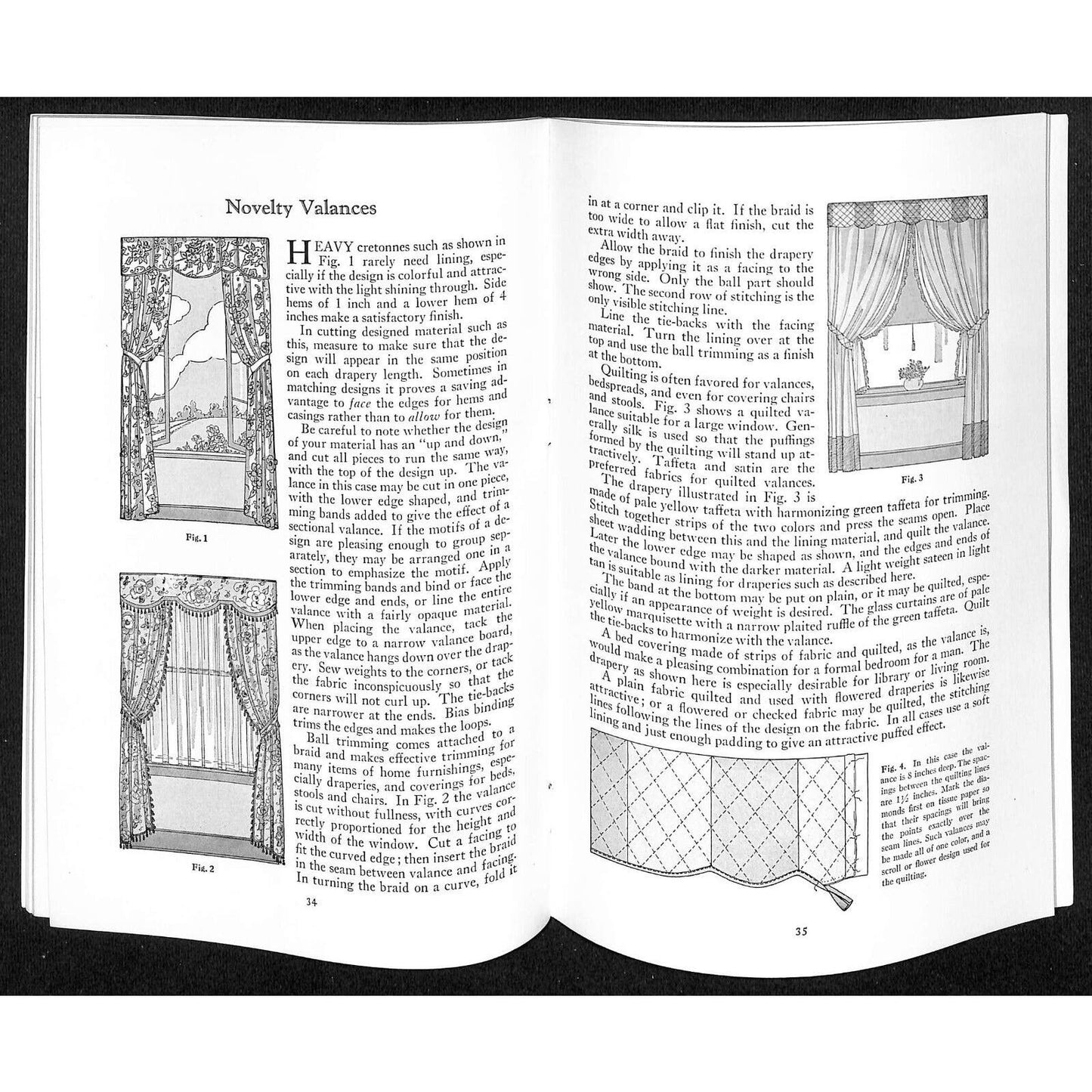 How to Make Draperies The Modern Singer Way 1929 Booklet 64pp Singer Sewing VGC