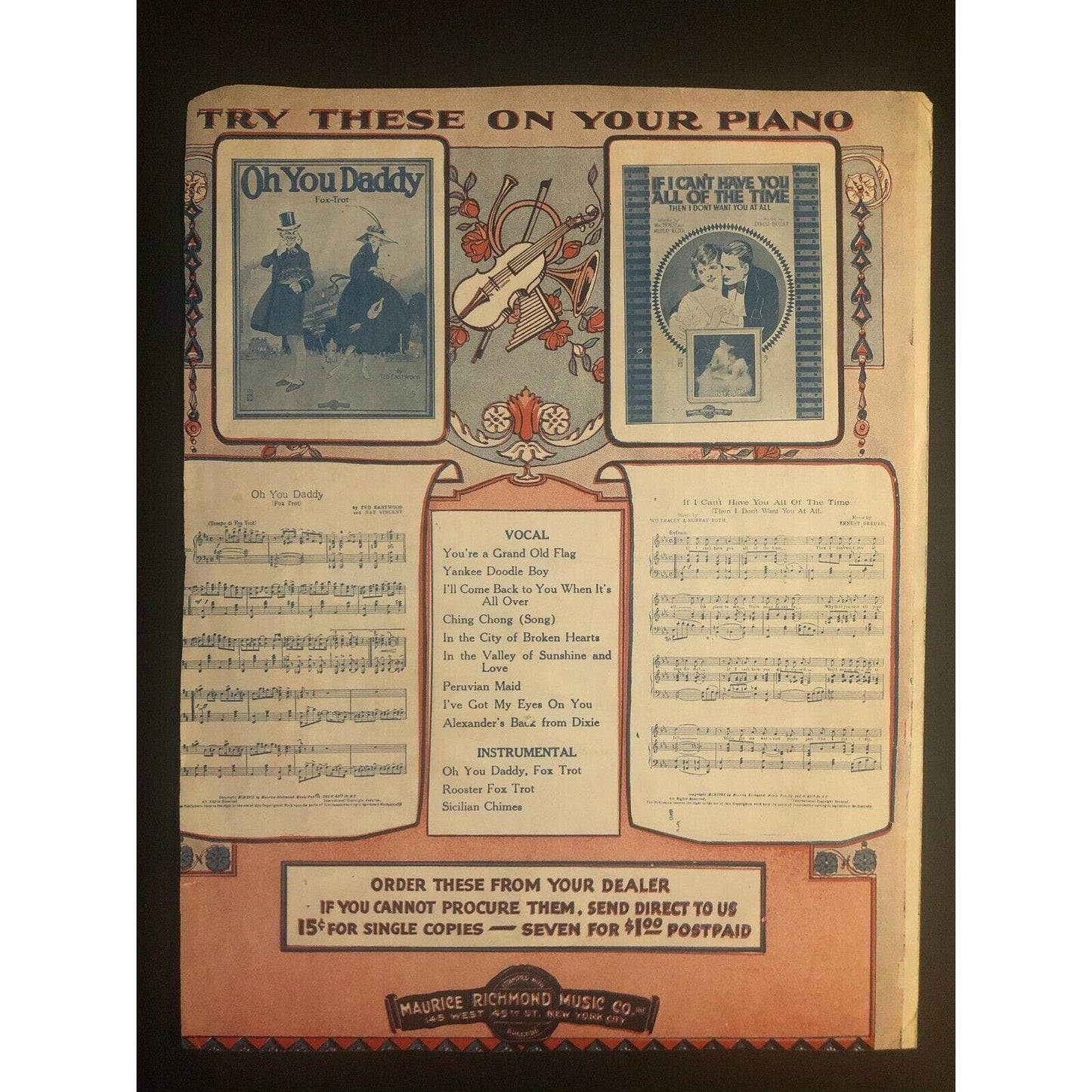 Vintage 1917? Sheet Music "Good-Bye Dolly Gray" Will D. Cobb Paul Barnes