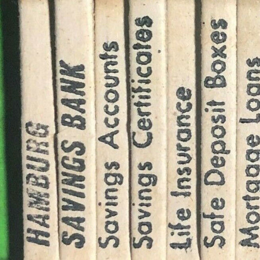 60's-70's Full Matchbook "Hamburg Savings Bank" Ridgewood Cypress Hills