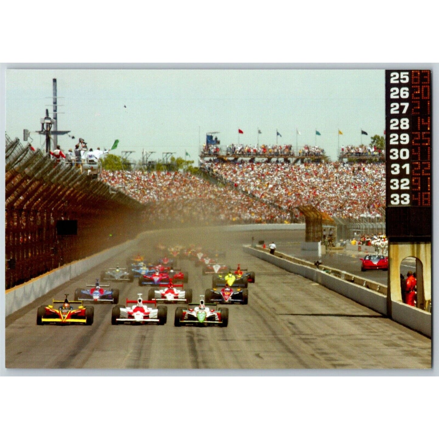 c2006 Indy 500 - Motor Speedway NOS 4" x 5 3/4" Postcard