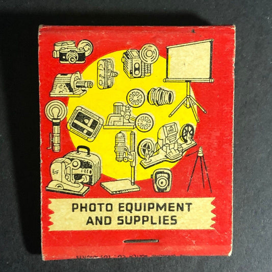 Fredrickson Photo Lab Roseburg, ORE Matchbook c1960's 20-Strike VGC Scarce