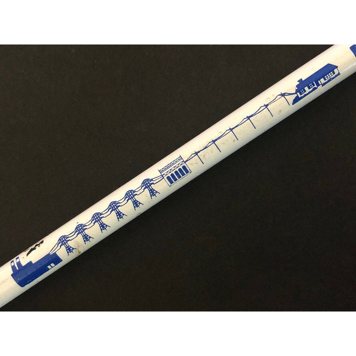 1988 Cilco 75th Anniversary Advertising Pencil w/ Power Line Vignette & Bulb Top