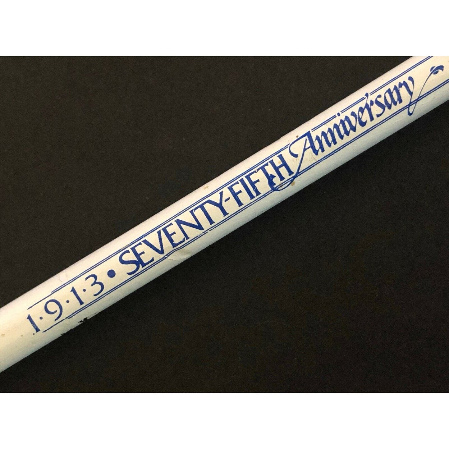 1988 Cilco 75th Anniversary Advertising Pencil w/ Power Line Vignette & Bulb Top