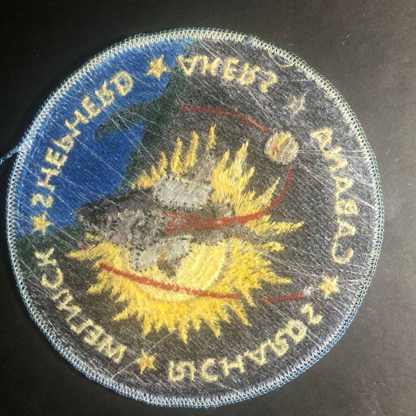 NASA Shuttle Flight Crew Mission Embroidered Patch - Cabana Richards Shepherd