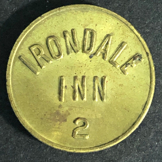 Irondale Inn 2 (New Brighton, Minnesota) Trade Token 20.5mm VGC Scarce